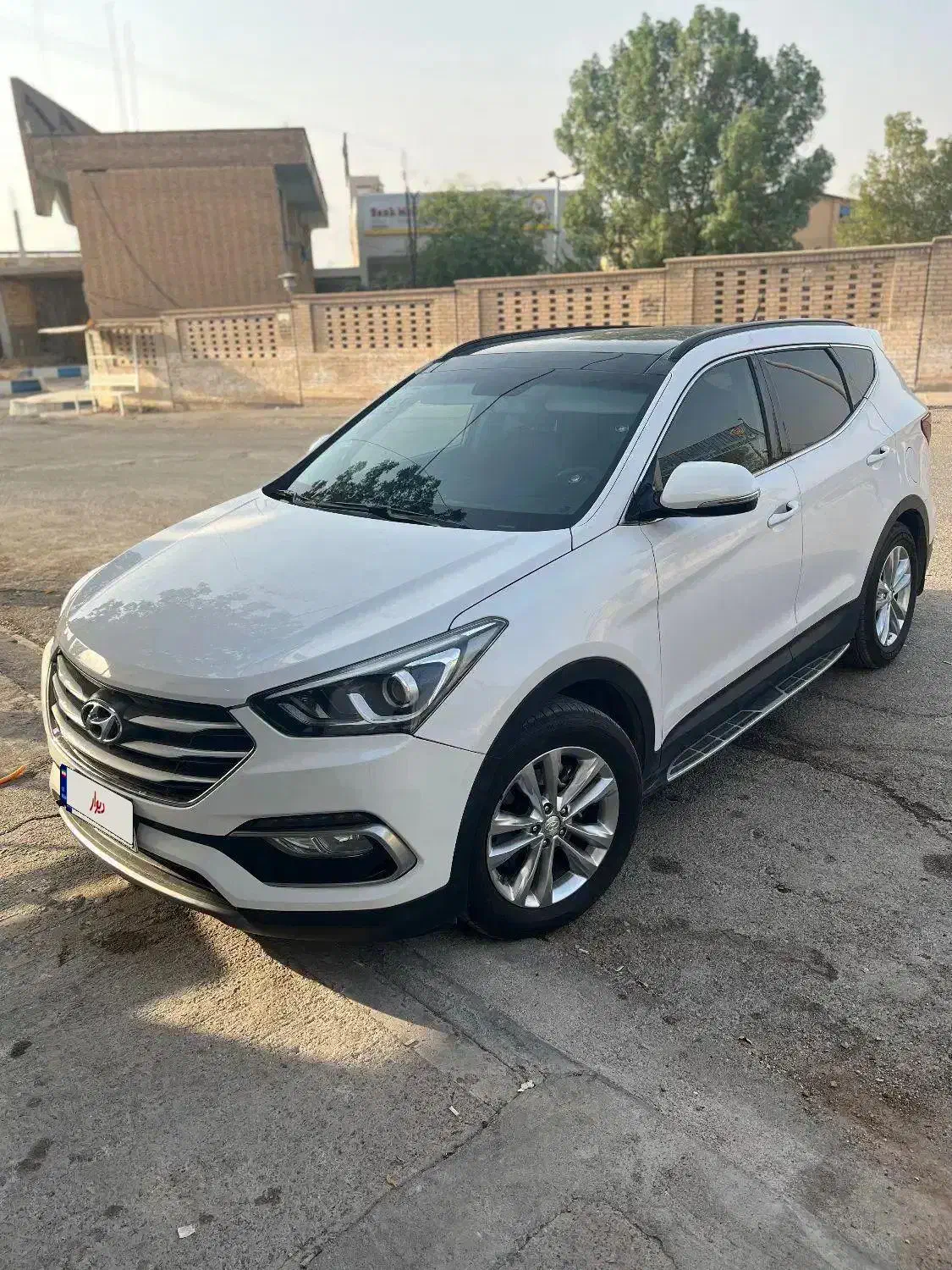 سانتافه نیمه فول دودف مدل ۲۰۱۷ بیرنگ|خودرو سواری و وانت|اهواز, سپیدار|دیوار