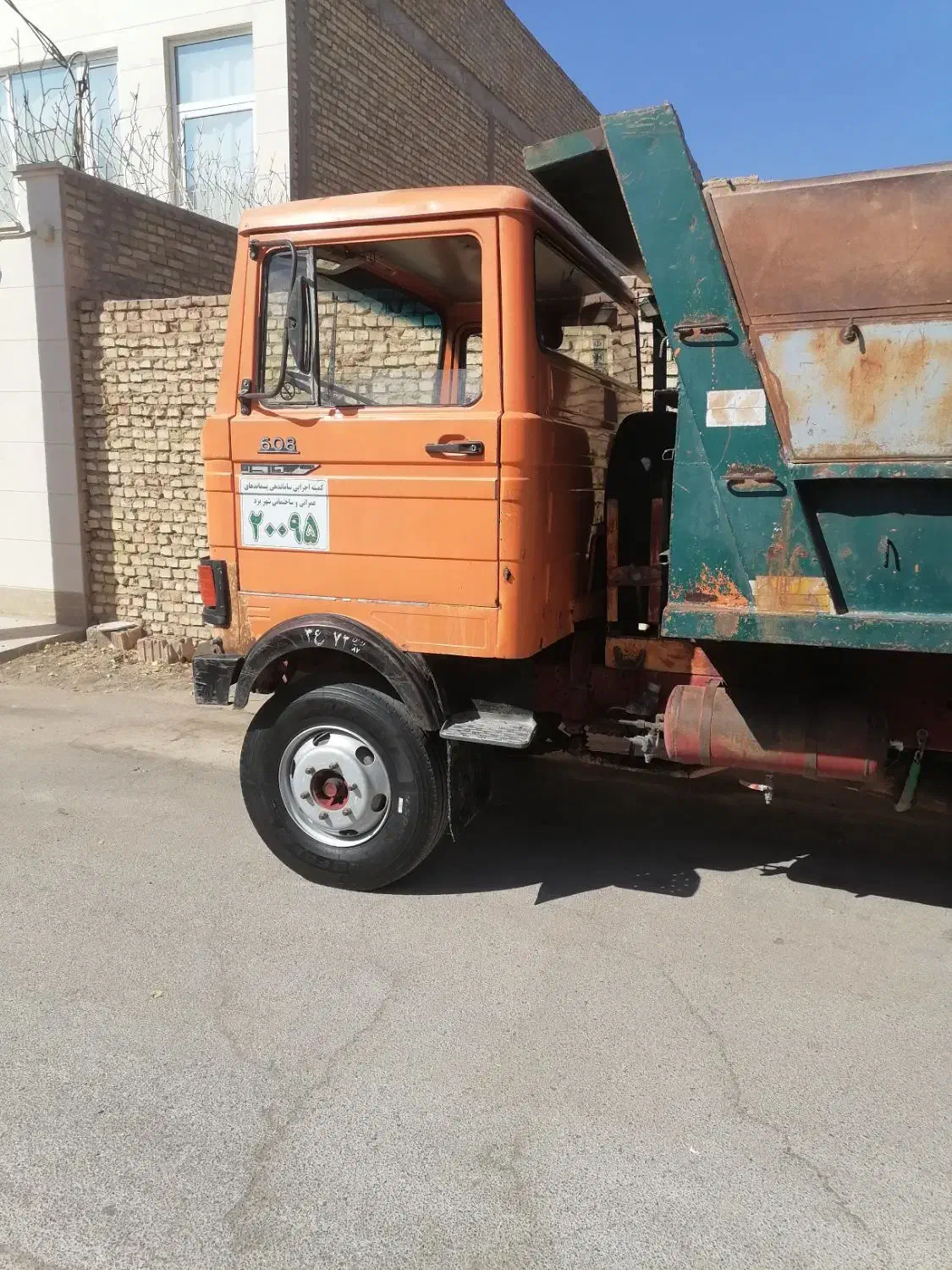 خاور 608 کمپرسی|خودرو سنگین|یزد, |دیوار