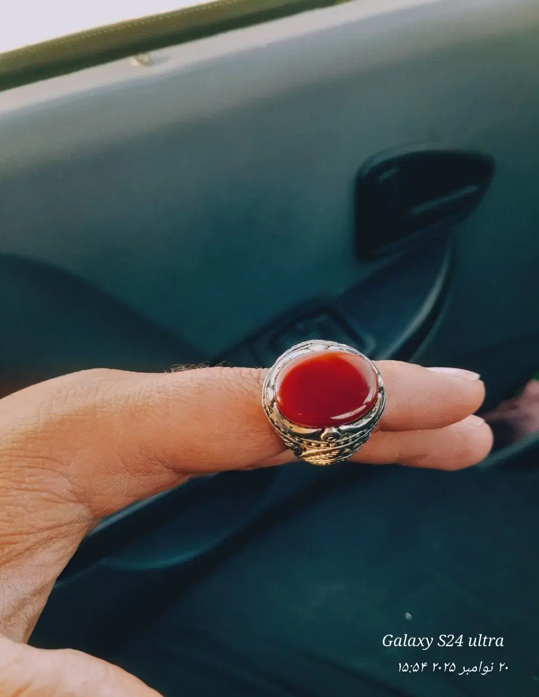 تسبیح کهربا انگشتر|کلکسیون اشیاء عتیقه|کرمانشاه, |دیوار