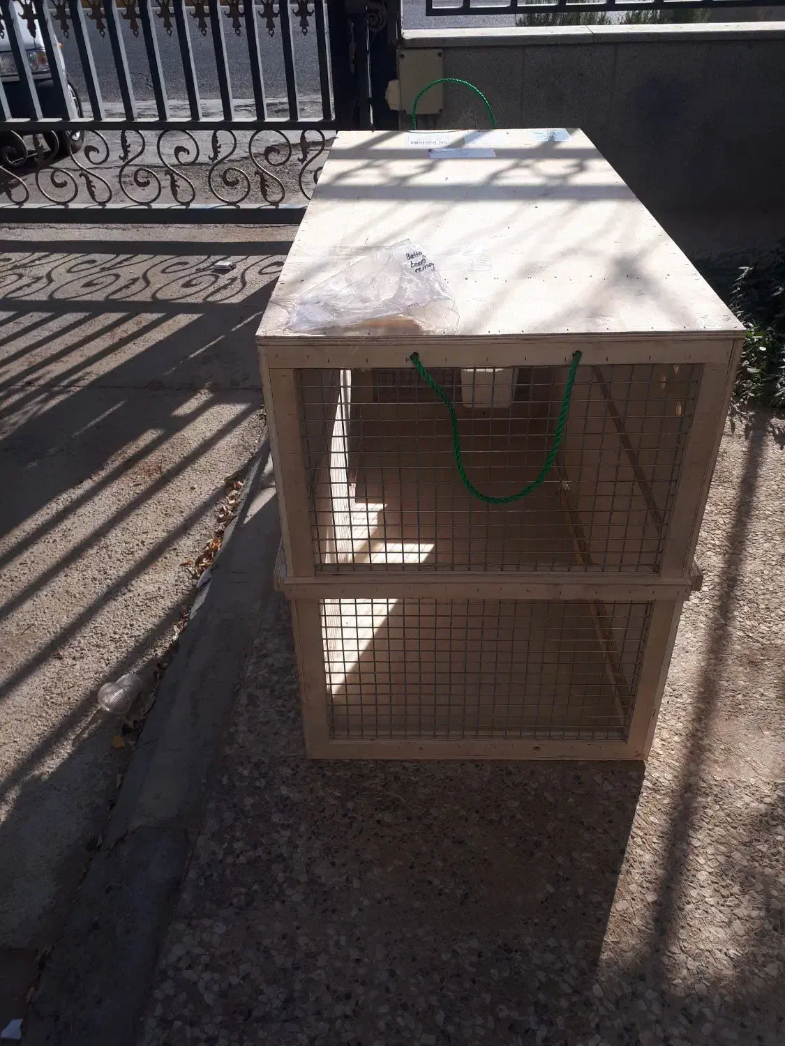 قفس چوبی یک|لوازم جانبی حیوانات|رباطکریم, رباطکریم|دیوار