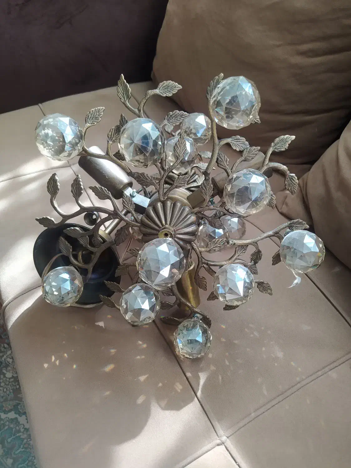 لوستر برنز|لوستر و چراغ آویز|دورود, |دیوار