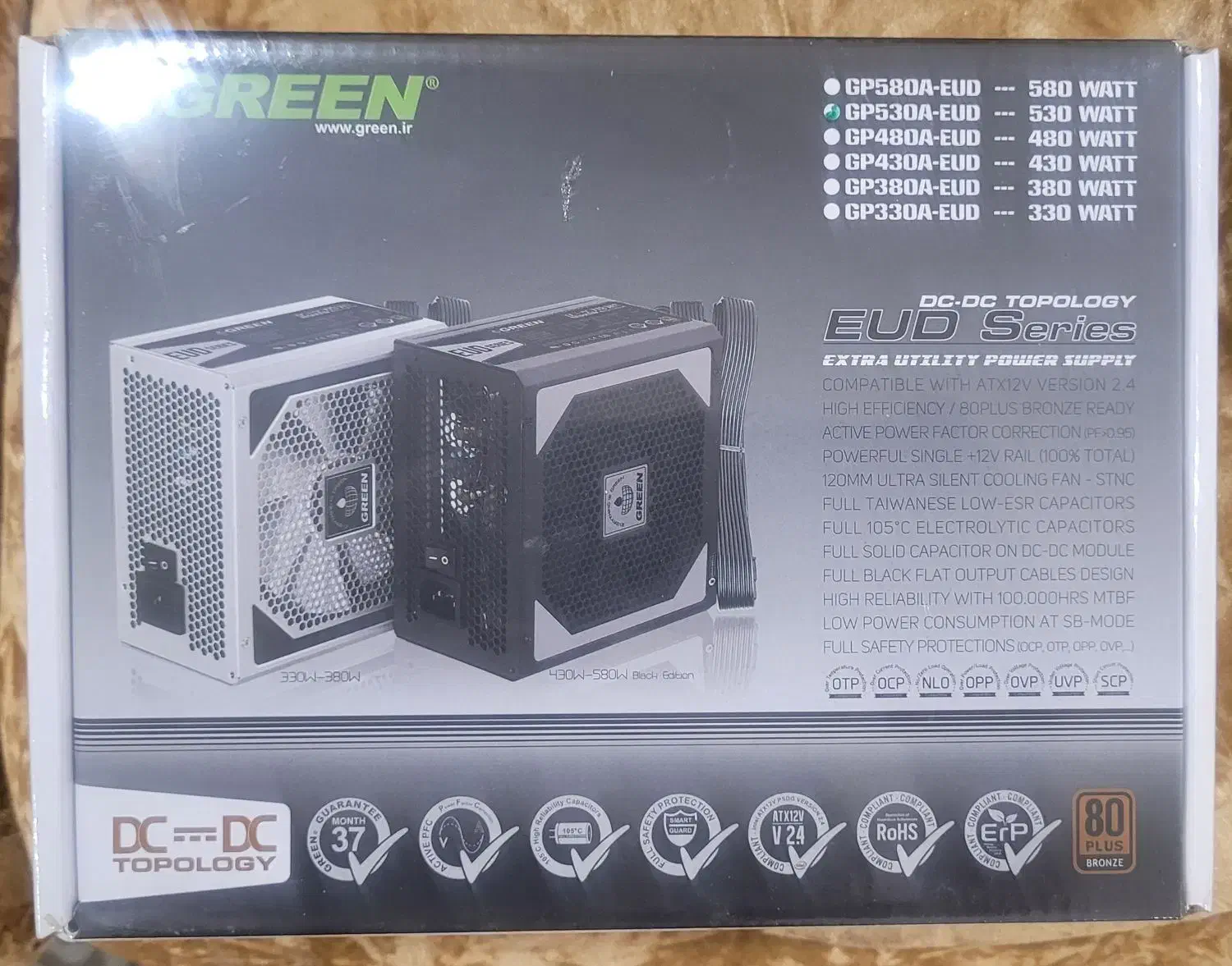 Power Green GP 530w - EUD|قطعات و لوازم جانبی رایانه|تهران, طرشت|دیوار