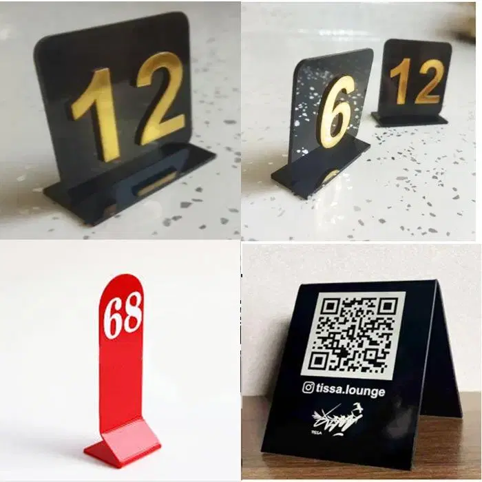 شماره میز رستوران کافه استند QrCode استند کیوآر|خدمات پذیرایی، مراسم|تهران, بازار|دیوار