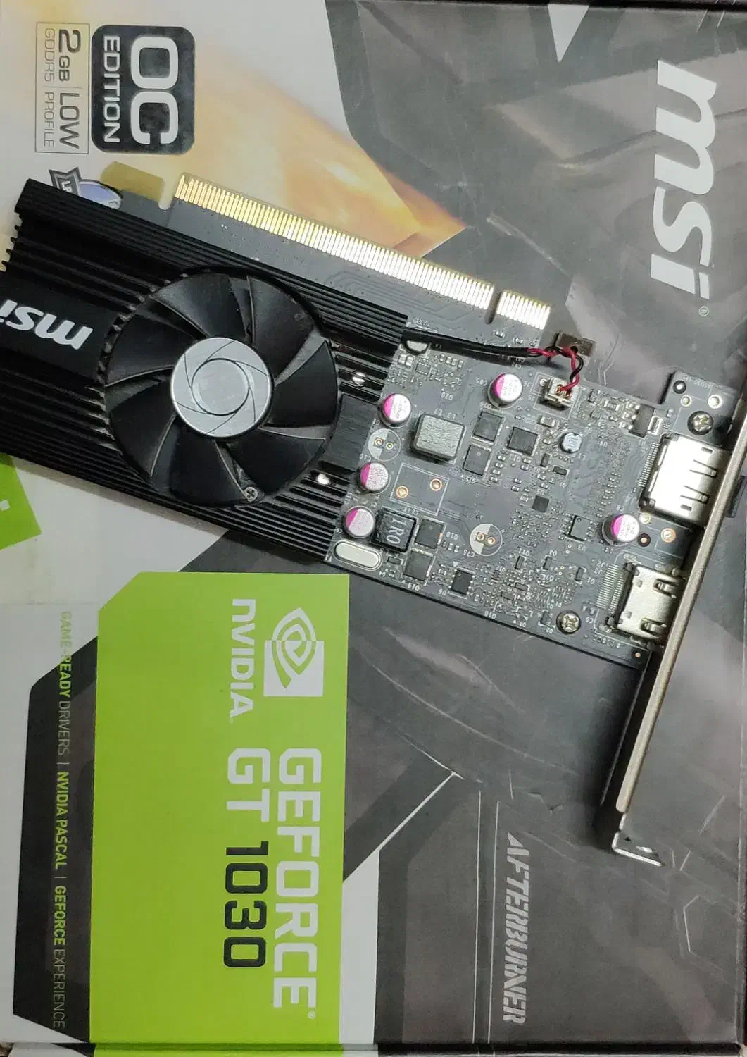 کارت گرافیک GT 1030 2gb msi|قطعات و لوازم جانبی رایانه|فسا, |دیوار