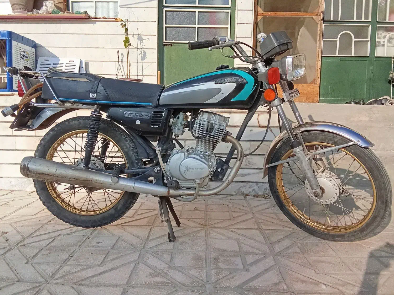 موتور مزایده ای 89|موتورسیکلت|قزوین, |دیوار