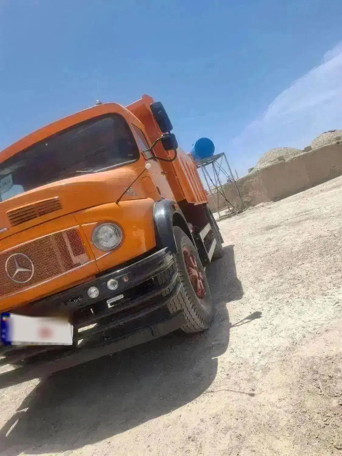 بنز کمپرسی ده تن 1924خشک سوخت سراوان جایگاه برکت|خودرو سنگین|سراوان, |دیوار