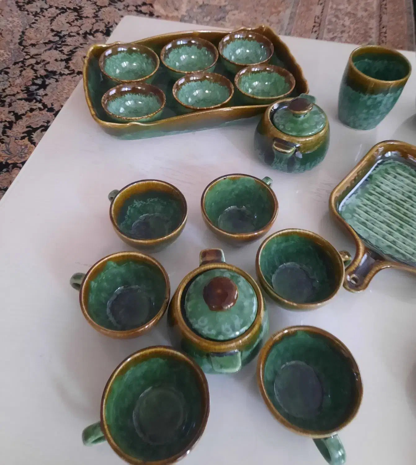 سرویس سفالی|ظروف سرو و پذیرایی|کرج, اصفهانی‌ها|دیوار