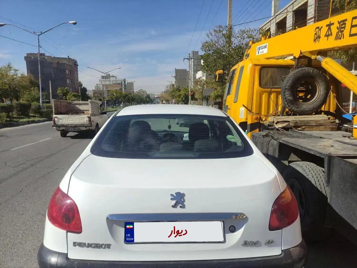 پژو ۲۰۶ SD مدل ۹۶|خودرو سواری و وانت|مرند, |دیوار