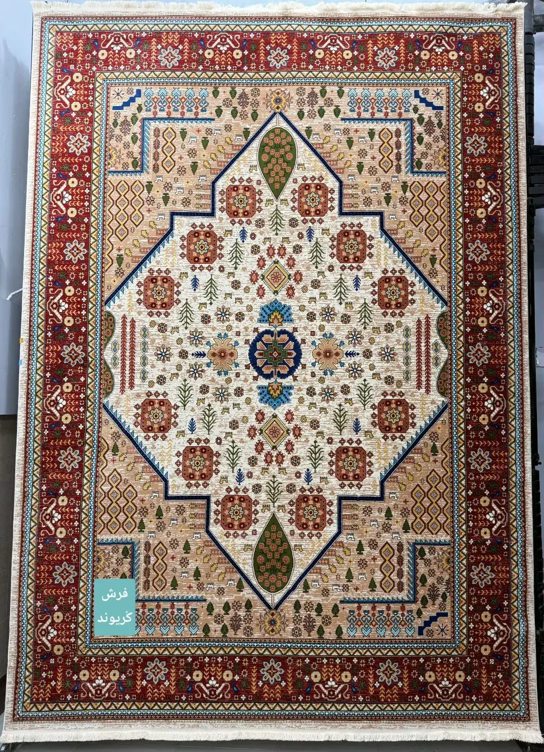 فرش درجه یک باقیمت مناسب درفروشگاه فرش کُریوند|فرش|دزفول, |دیوار