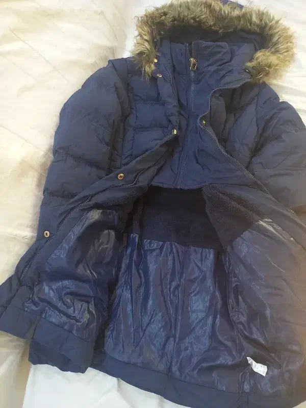 کاپشن سرمه‌ای مناسب ۱۶ سال کاپشن یاسی تا ۱۲سال|لباس|ری, دولت‌آباد|دیوار