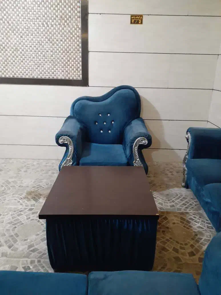 مبل7 نفره با عسلی|مبلمان خانگی و میز عسلی|سنندج, |دیوار