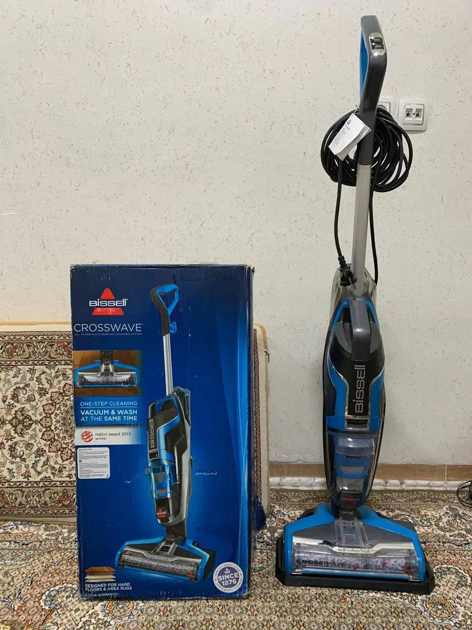 جارو برقی و سرامیک شوی و فرش شوی بیسل1713 کراسویو|جاروبرقی، جارو شارژی، بخارشو|بانه, |دیوار