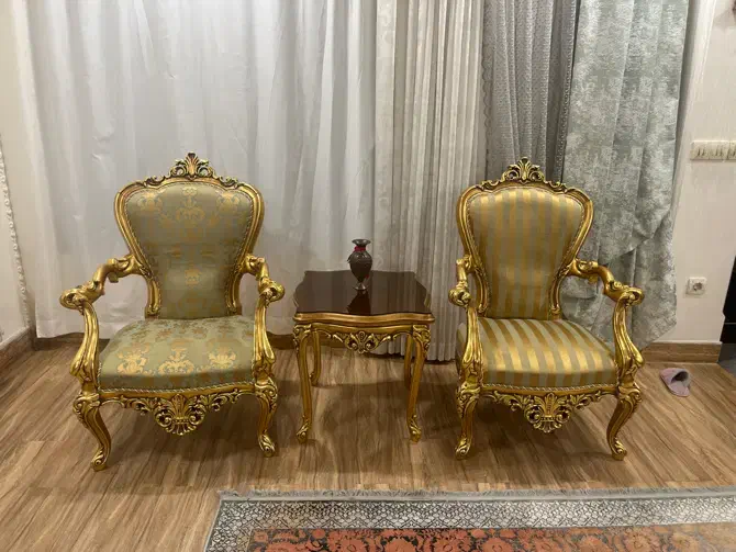 مبل استیل ۷ نفره|مبلمان خانگی و میز عسلی|آمل, |دیوار