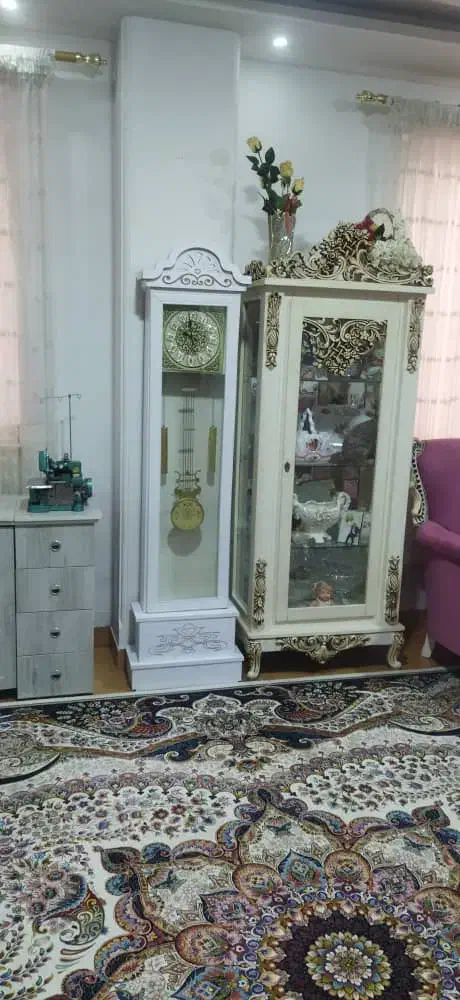 ساعت ایستاده  طرح چوب|صنایع دستی و سایر لوازم تزئینی|رشت, امین الضرب|دیوار