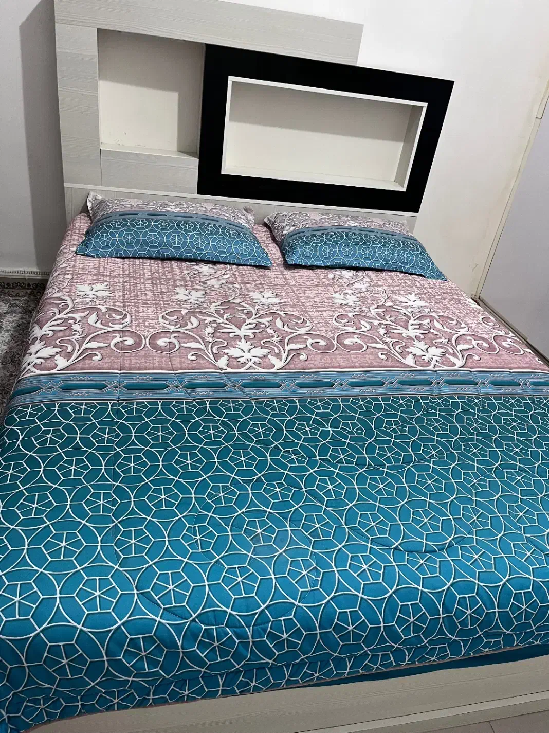 تخت خواب دونفره|تخت و سرویس خواب|مهران (ایلام), |دیوار