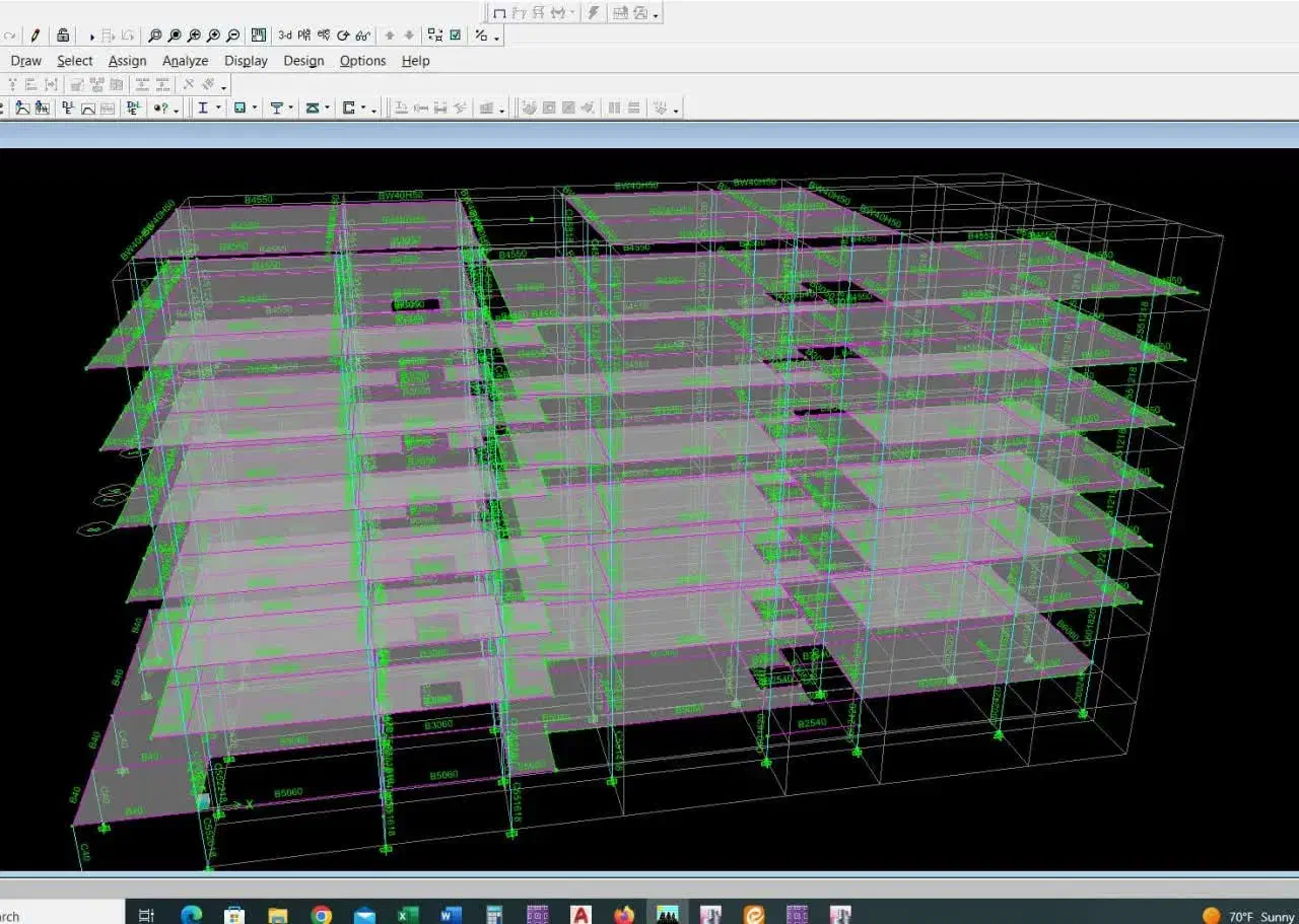 طراحی و نقشه کشی نقشه های سازه ، برق و مکانیک|خدمات پیشه و مهارت|تهران, ونک|دیوار