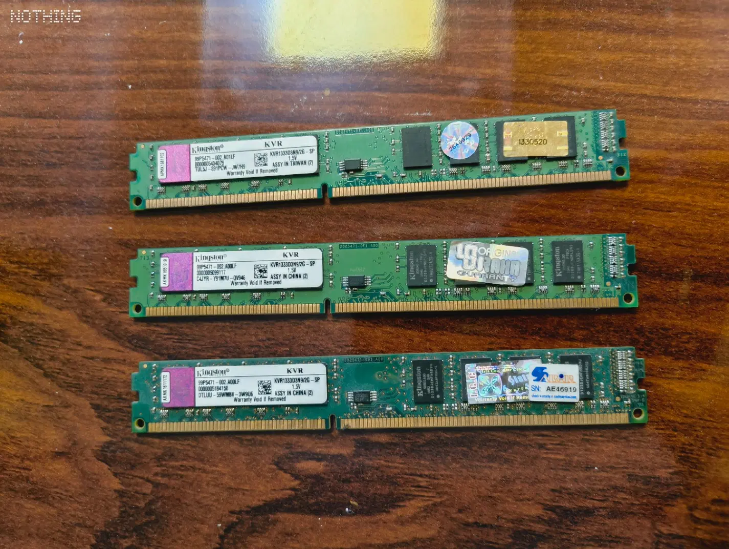 رم DDR3 KINGSTON|قطعات و لوازم جانبی رایانه|تهران, نیروی هوایی (پیروزی)|دیوار