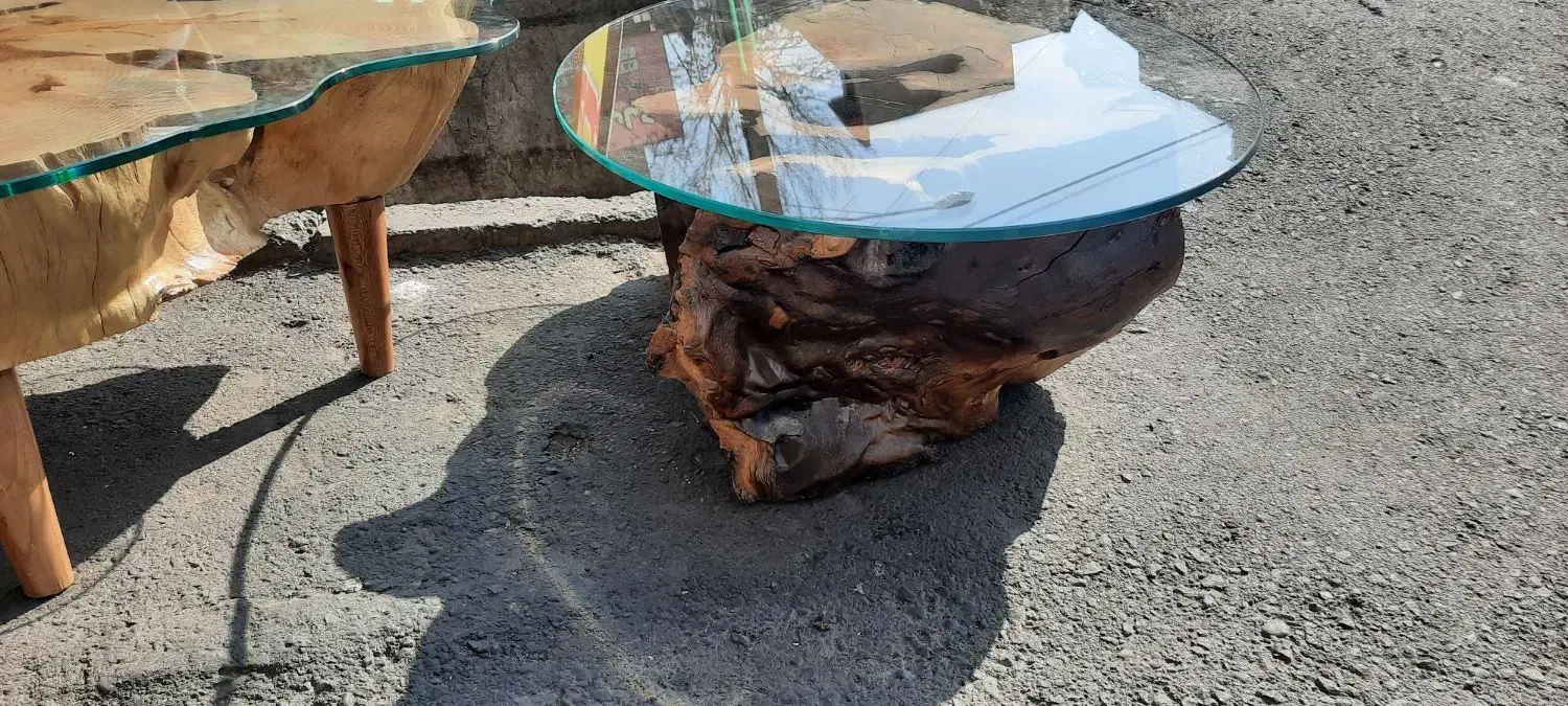 جلومبلی رستیک ریشه گردو|مبلمان خانگی و میز عسلی|پردیس, فاز ۱۱|دیوار