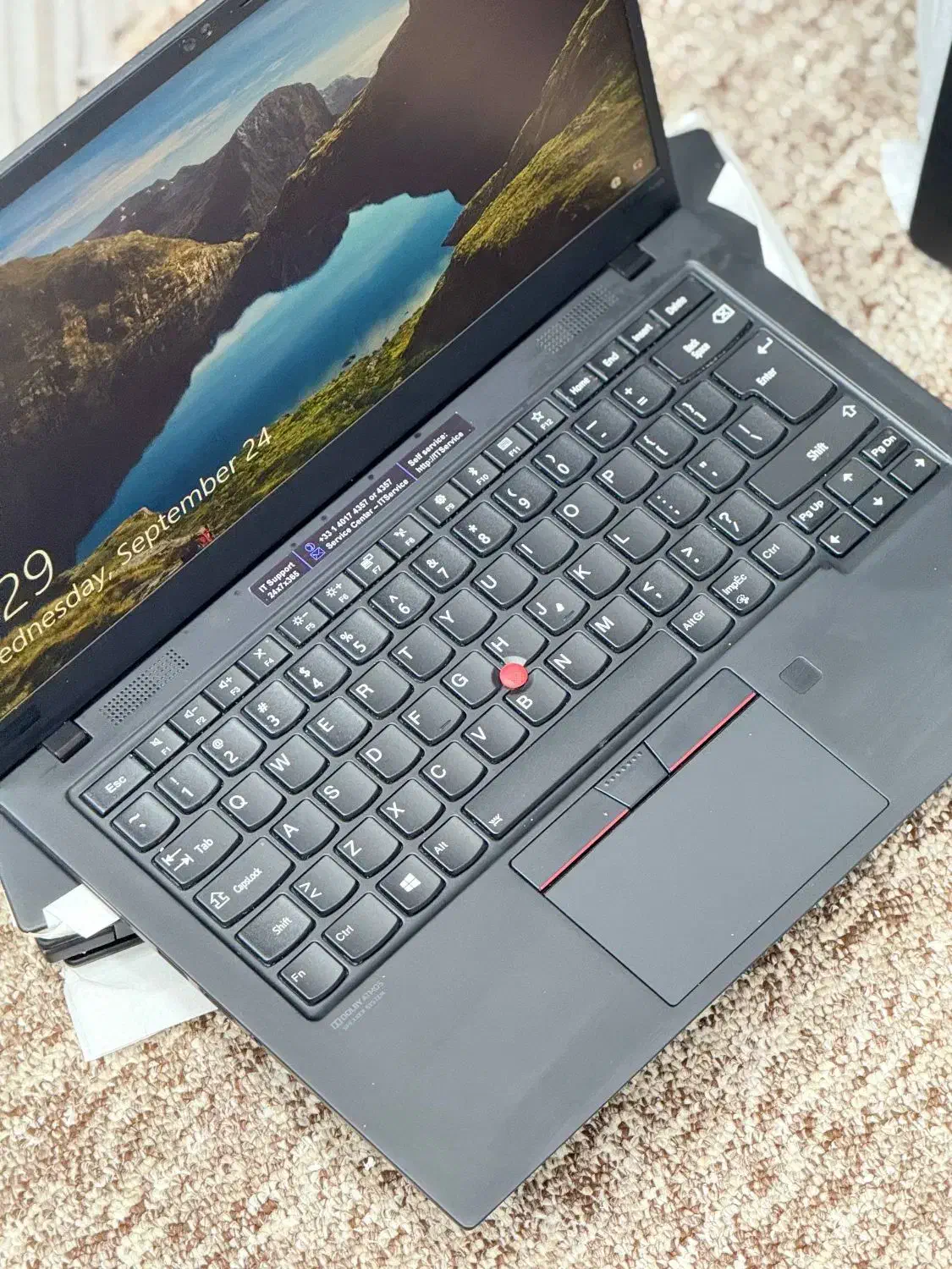 لنوو کربن فوق سبک lonovo x1 carbon|رایانه همراه|تهران, فلسطین (میدان انقلاب)|دیوار