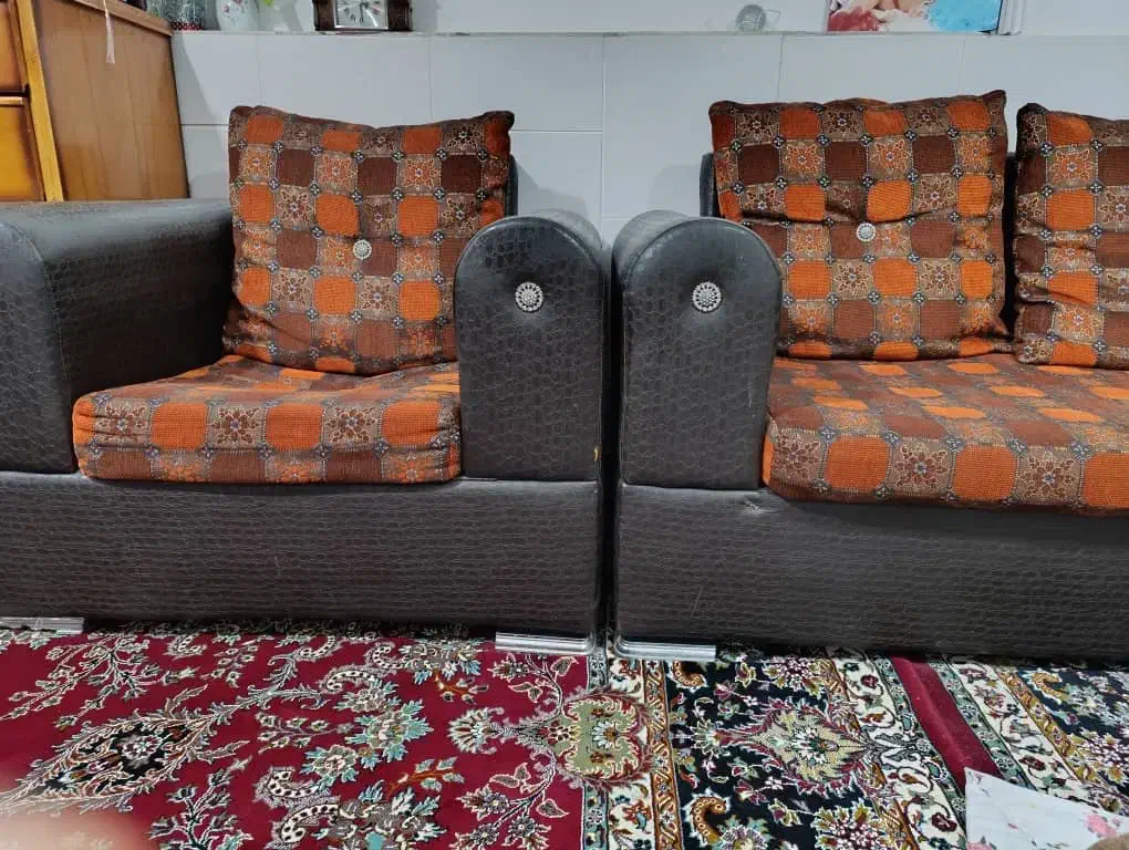 مبل ۷نفره قیمت ۷میلیون|مبلمان خانگی و میز عسلی|سامان, |دیوار