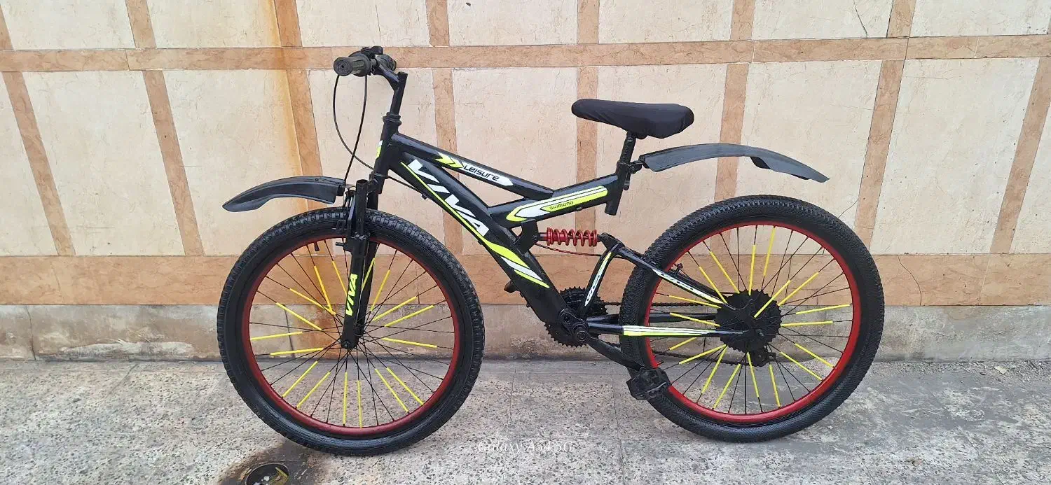 دوچرخه دنده ای۲۶ فنر وسط|دوچرخه، اسکیت، اسکوتر|اهواز, زیباشهر|دیوار