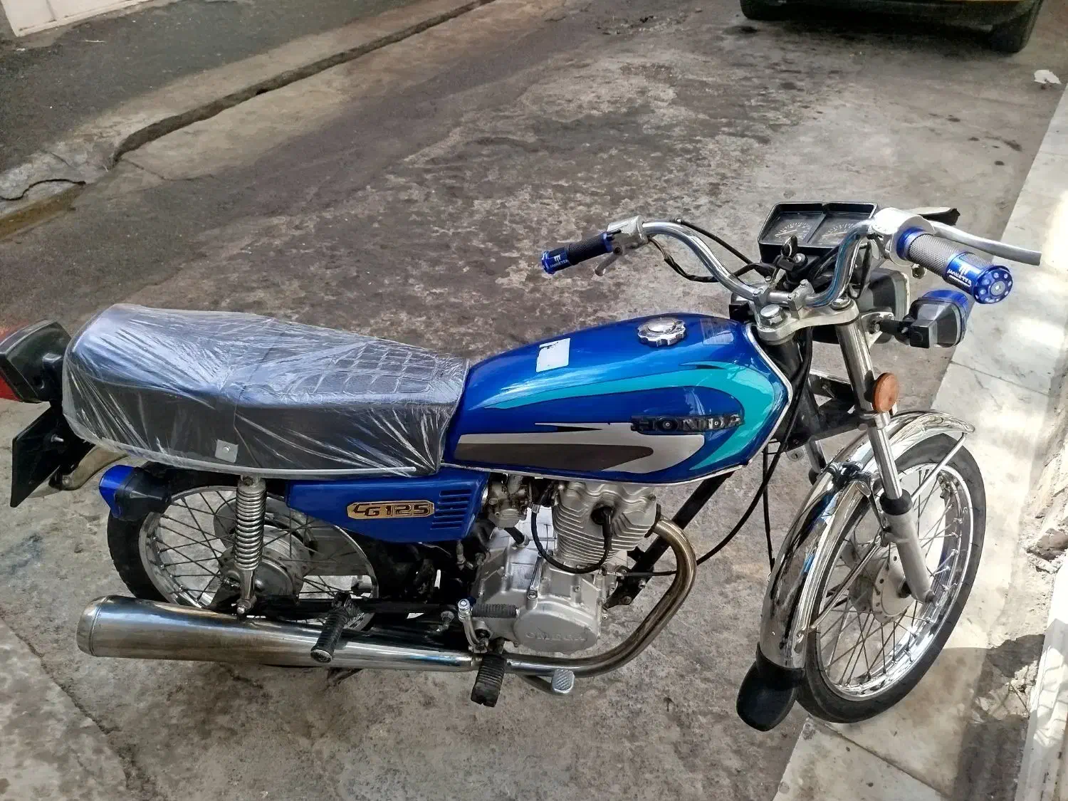 موتور|موتورسیکلت|میانه, |دیوار