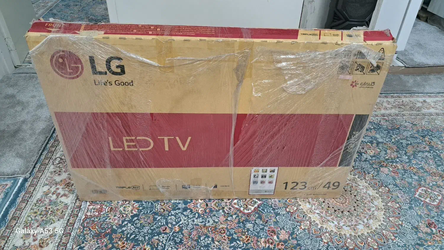 کارتن ال ای دی ال جی سالم|تلویزیون و پروژکتور|تهران, تهرانپارس شرقی|دیوار