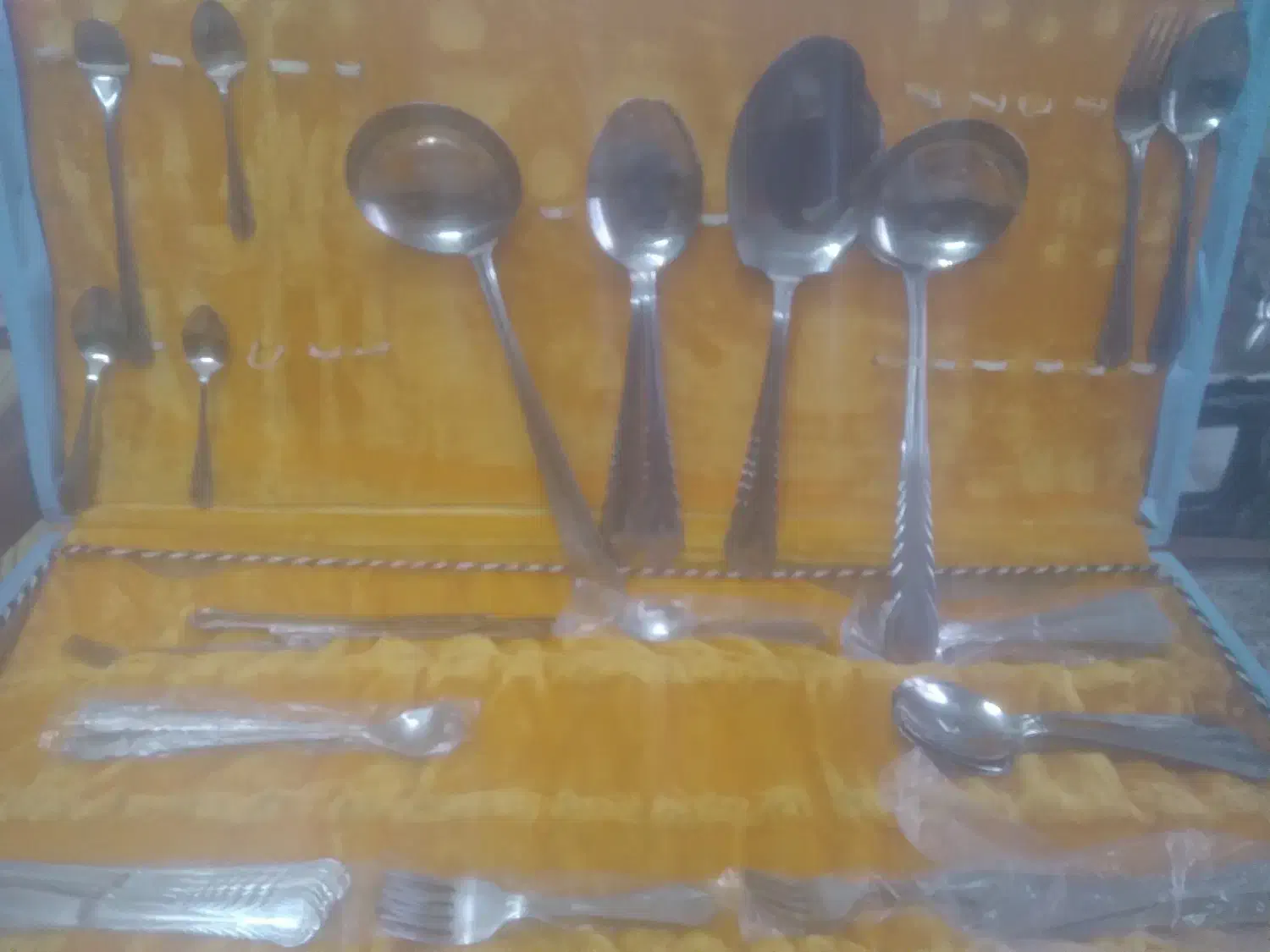 سرویس ۱۲نفره قاشق چنگال استیل اصل ژاپن|ظروف سرو و پذیرایی|کرج, احدآباد|دیوار