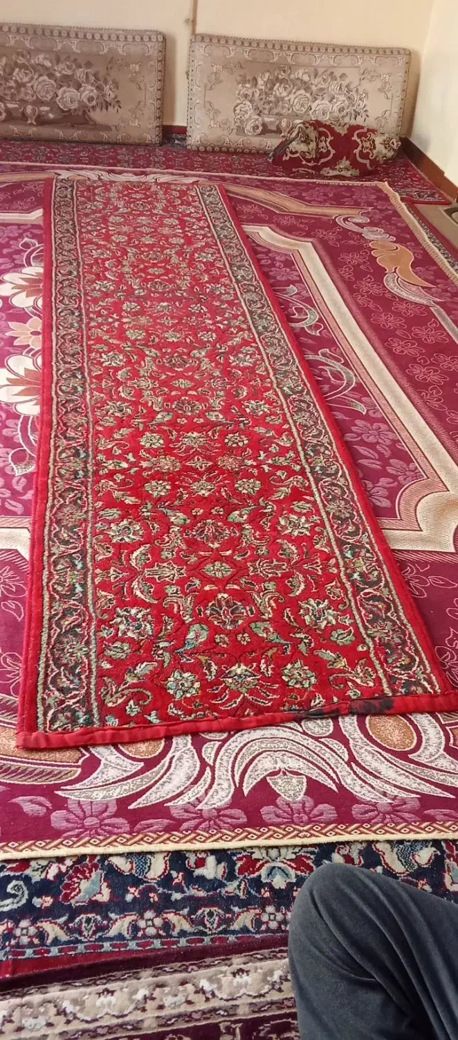 سه قالی راه رویی بدون پارگی سالم سالم|فرش|آبادان, |دیوار