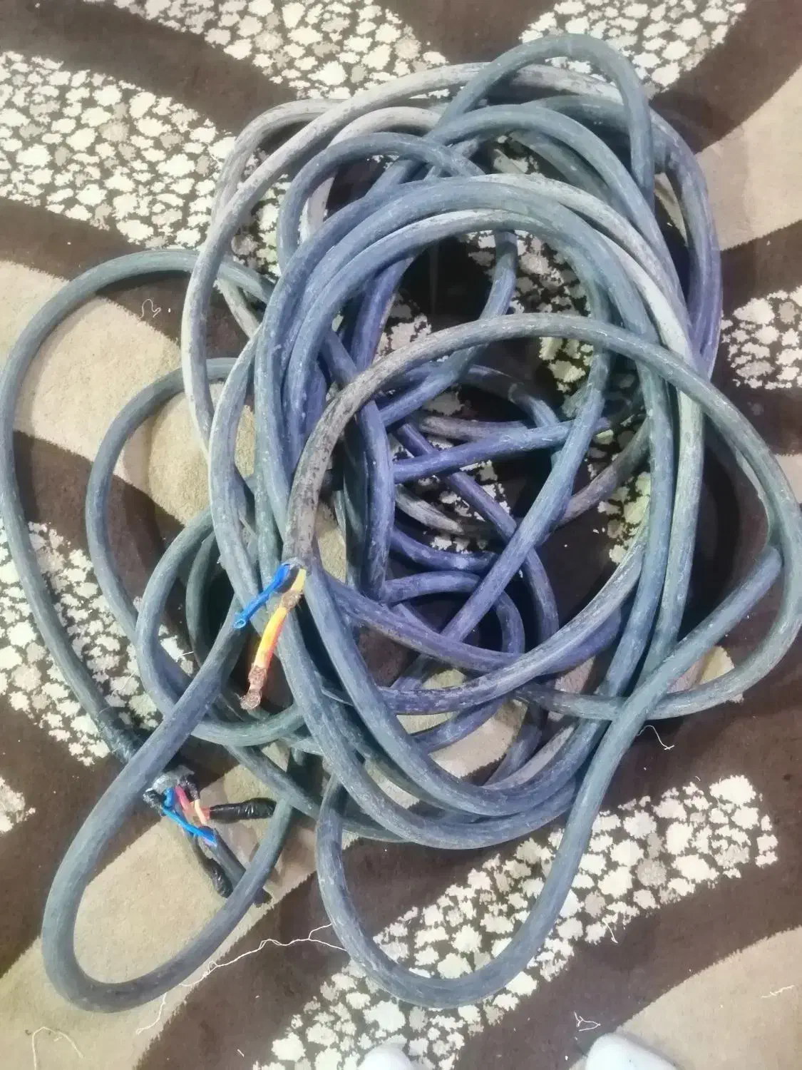 سیم کابل 6\4 تمام مس|مصالح و تجهیزات ساختمان|تاکستان, |دیوار