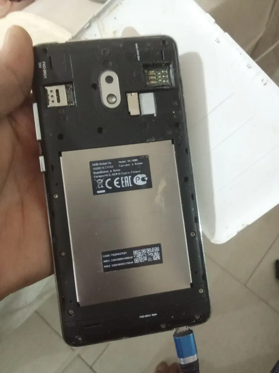 گوشی موبایل نوکیا اندروید نوکیا پنج تمام|موبایل|ماهدشت, |دیوار