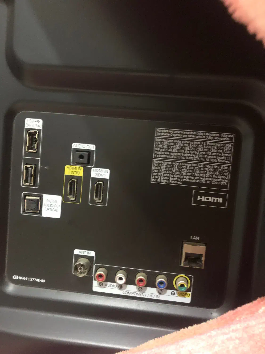 تلویزین سامسونگ ۶۰اینچ|تلویزیون و پروژکتور|آستارا, |دیوار