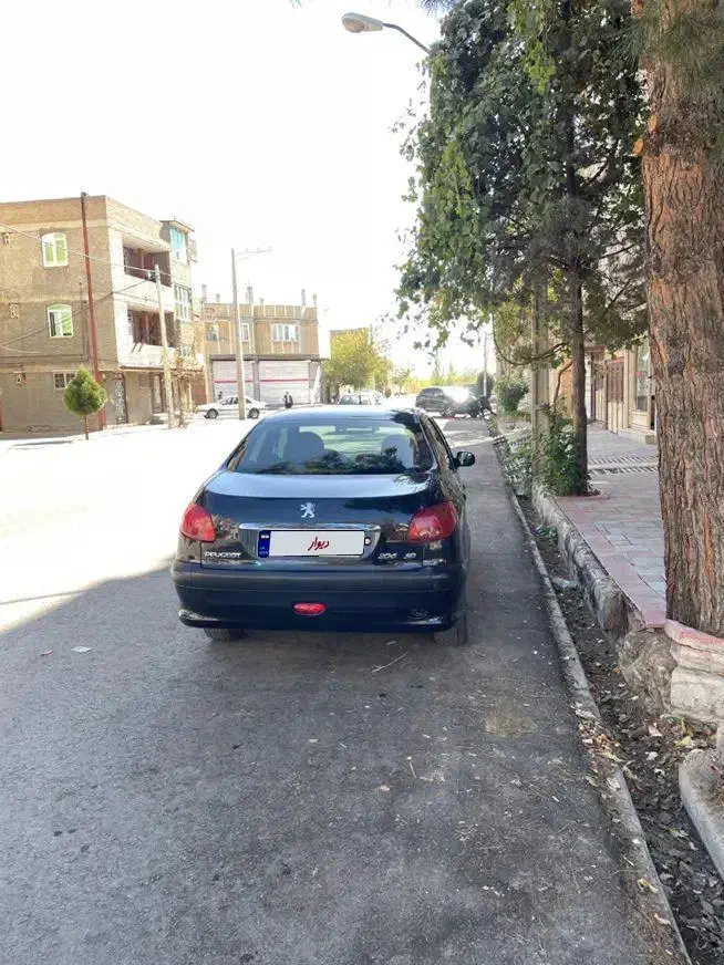 پژو ۲۰۶ sd مدل ۸۸ بدون رنگ|خودرو سواری و وانت|مهاباد (آذربایجان غربی), |دیوار