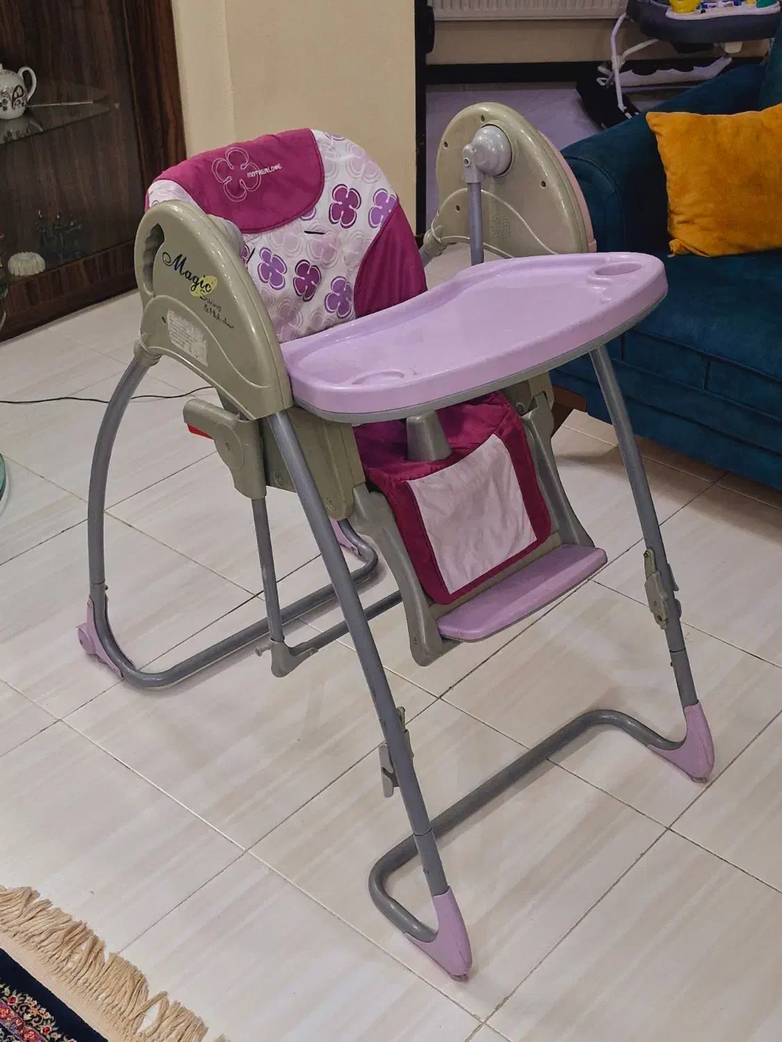 صندلی غذا وتاب برقی|تخت و صندلی بچه|اصفهان, مهدی آباد|دیوار