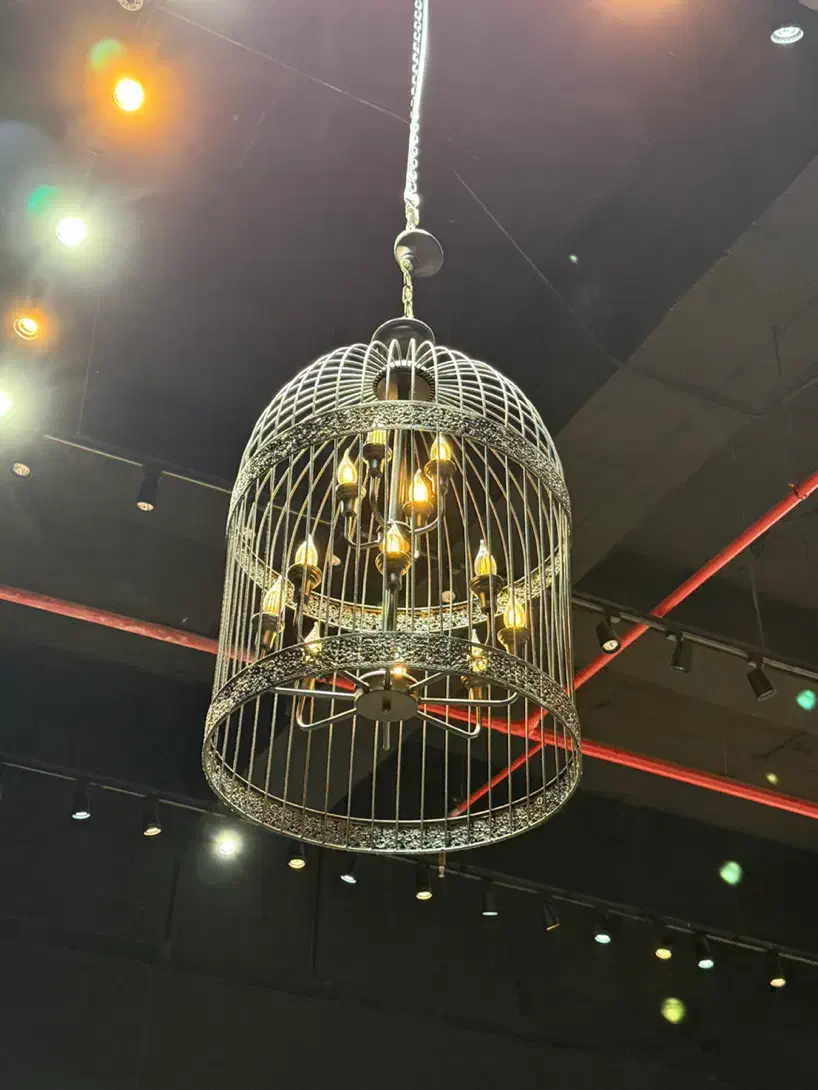 لوستر قفسی|لوستر و چراغ آویز|بندرعباس, |دیوار