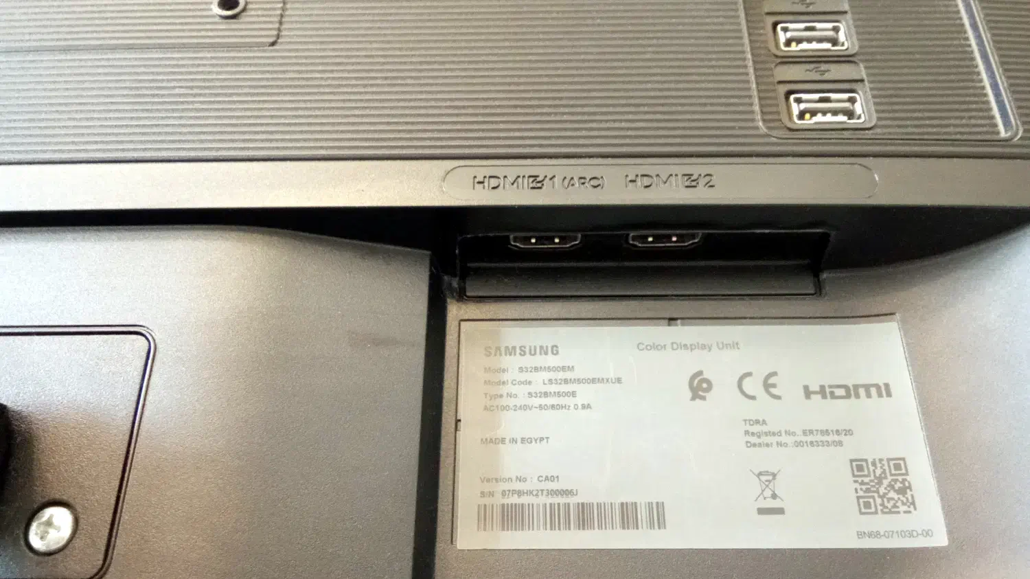 مانیتور هوشمند سامسونگ مدل  32 Smart LS32BM500EM|قطعات و لوازم جانبی رایانه|تهران, شمس‌آباد|دیوار