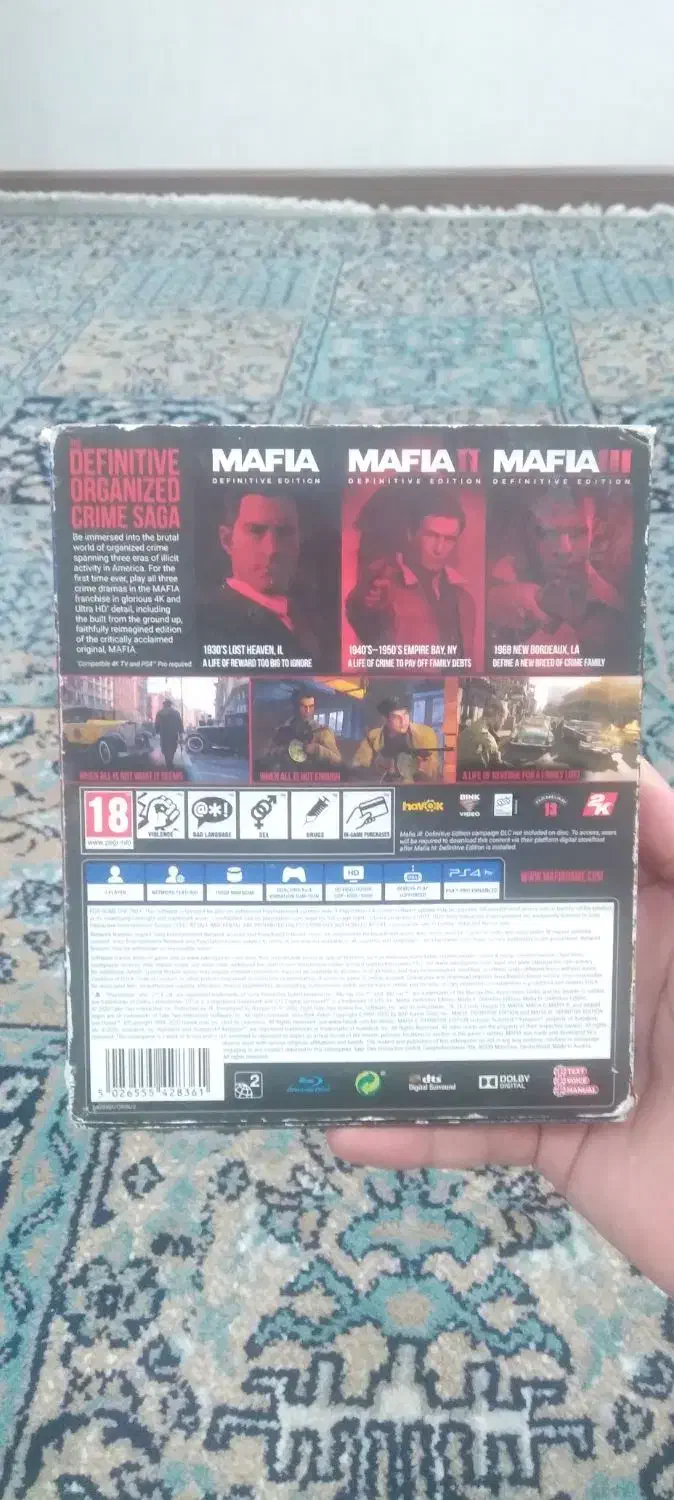 بازی ps4 مافیا mafia|کنسول، بازی ویدئویی و آنلاین|اندیشه, اندیشه فاز ۵|دیوار