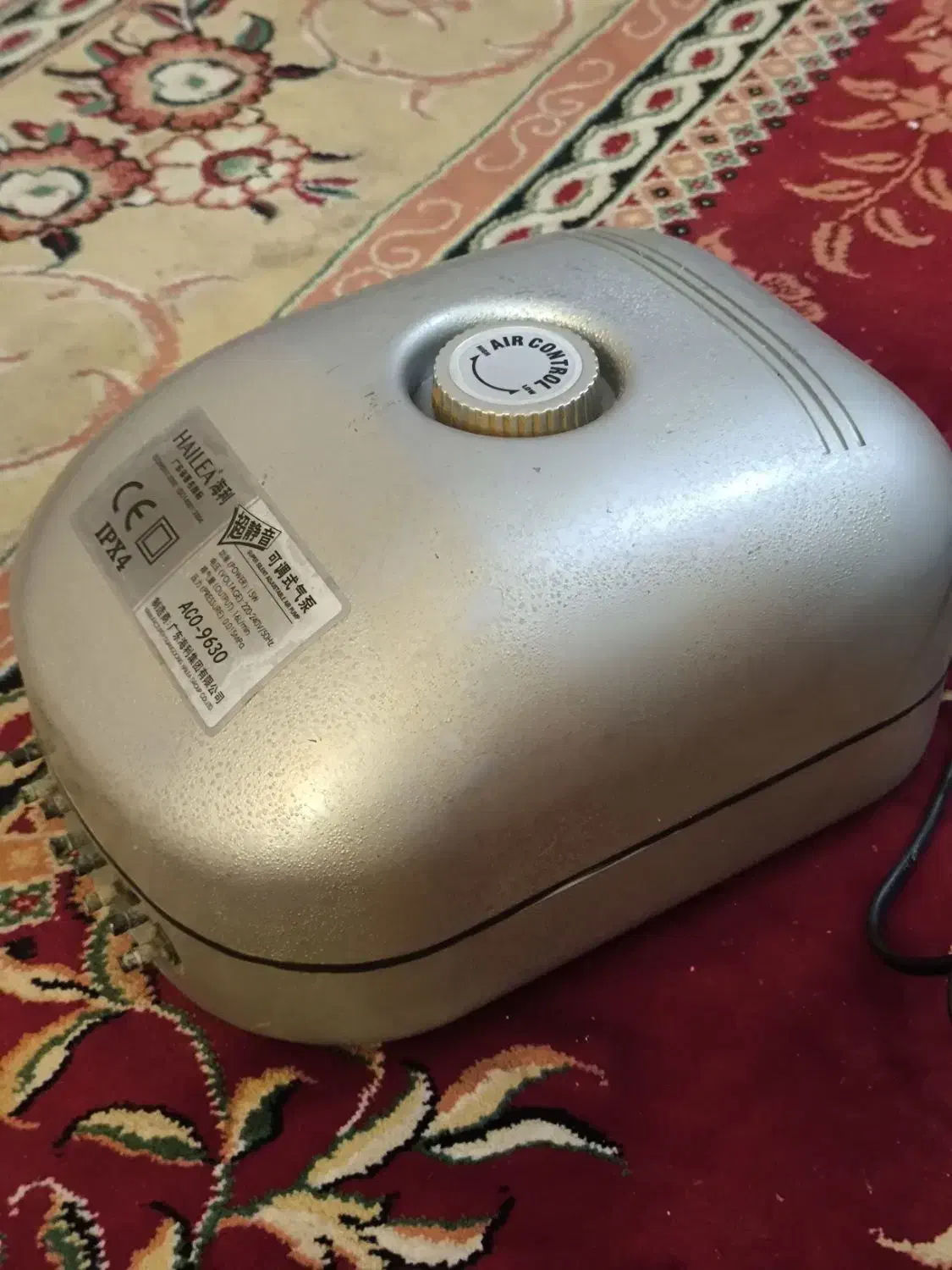 پمپ هوا آکواریوم هایلا مدلACO-9630 با ۸ خروجی|ماهی|اهواز, کوی جواهری|دیوار