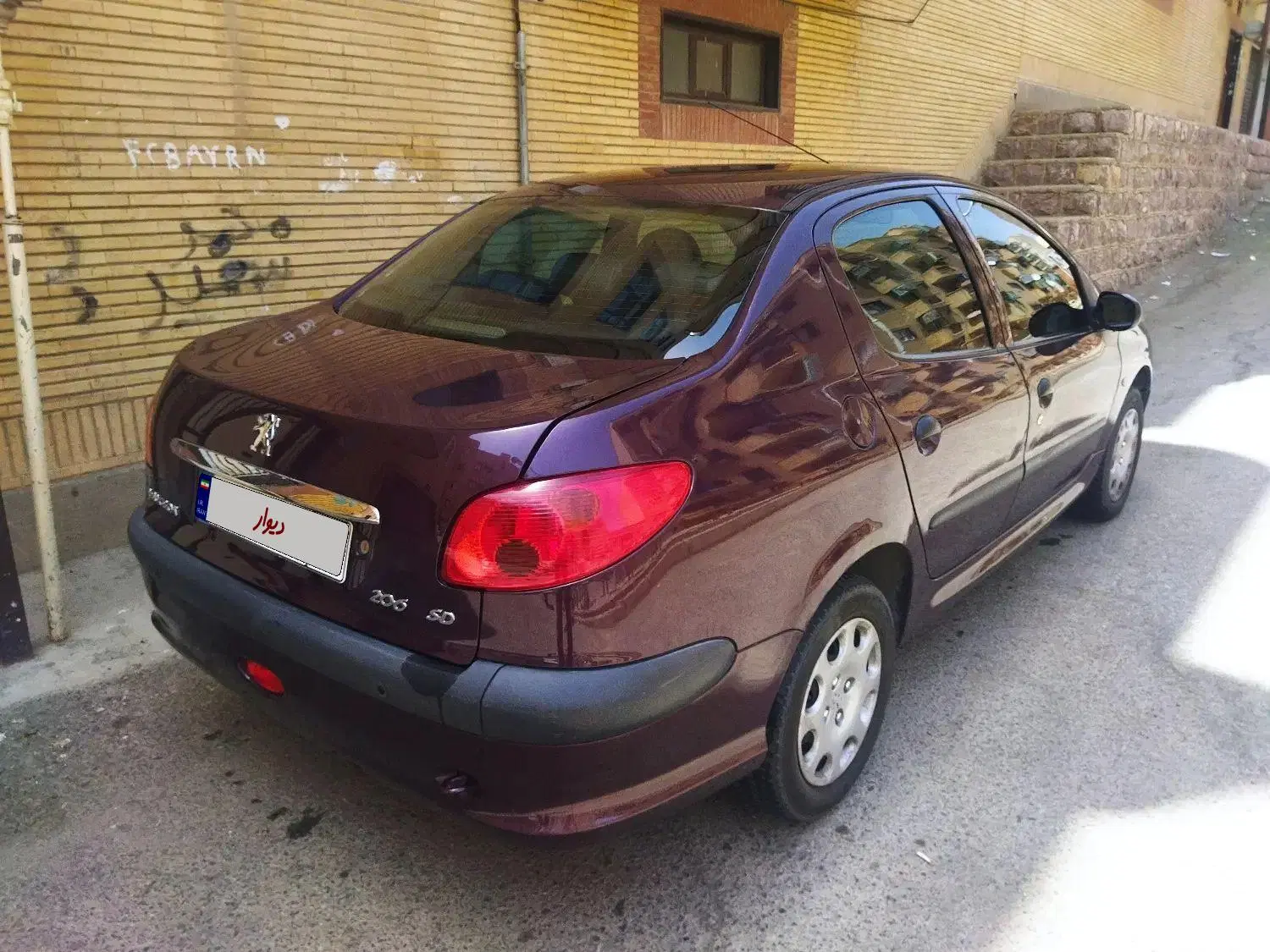 206 SD 95|خودرو سواری و وانت|سنندج, |دیوار