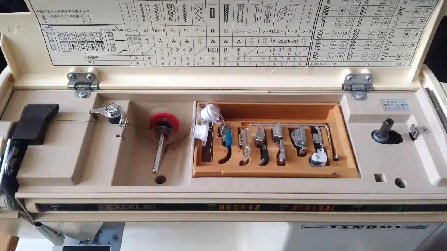 چرخ خیاطی ژانومه اصل ژاپن|چرخ خیاطی و ریسندگی|میاندوآب, |دیوار