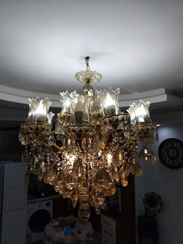 لوستر|لوستر و چراغ آویز|لاهیجان, کوی خزر|دیوار