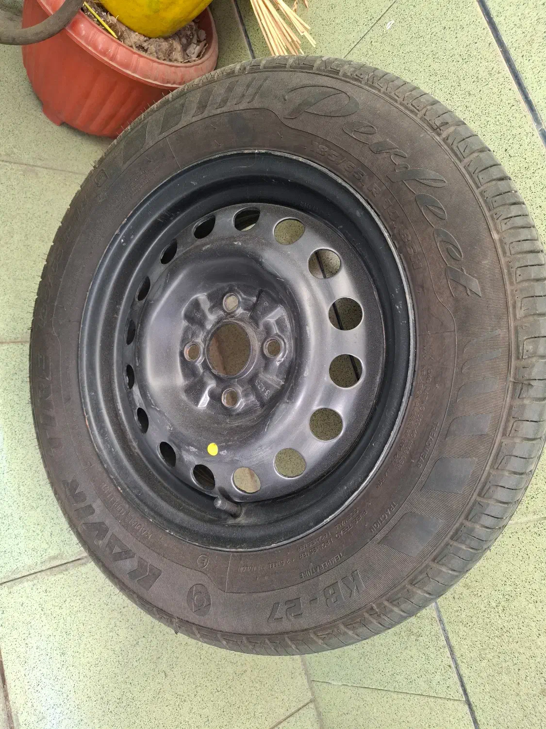 رینگ و لاستیک ساینا کوئیک سایز 14|قطعات یدکی و لوازم جانبی|اهواز, کوی باهنر|دیوار