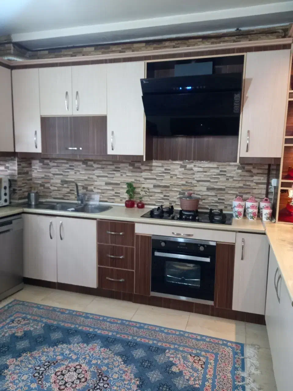 کابینت mdf همراه با هود|مصالح و تجهیزات ساختمان|آستارا, |دیوار