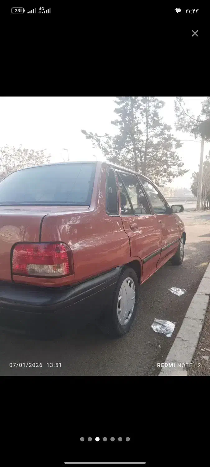 پراید 87 سالم|خودرو سواری و وانت|سنندج, |دیوار