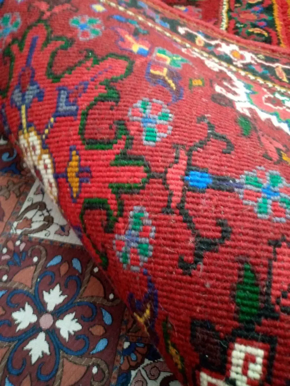 کناره دست باف|فرش|تبریز, |دیوار