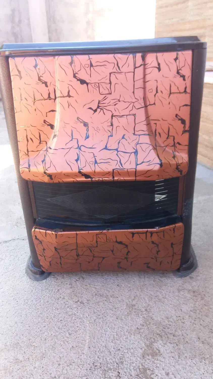 بخاری خیلی تمیز|بخاری، هیتر، شومینه|آق قلا, |دیوار