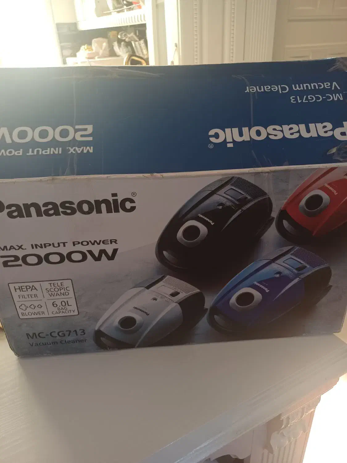 جارو برقی پاناسونیک نو میز اتو فرش ۹متری|جاروبرقی، جارو شارژی، بخارشو|تهران, مشیریه|دیوار