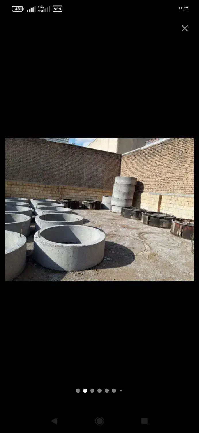 تولید بلوک وانواع کول در سایزهای مختلف وکول چاه|مصالح و تجهیزات ساختمان|نهاوند, |دیوار