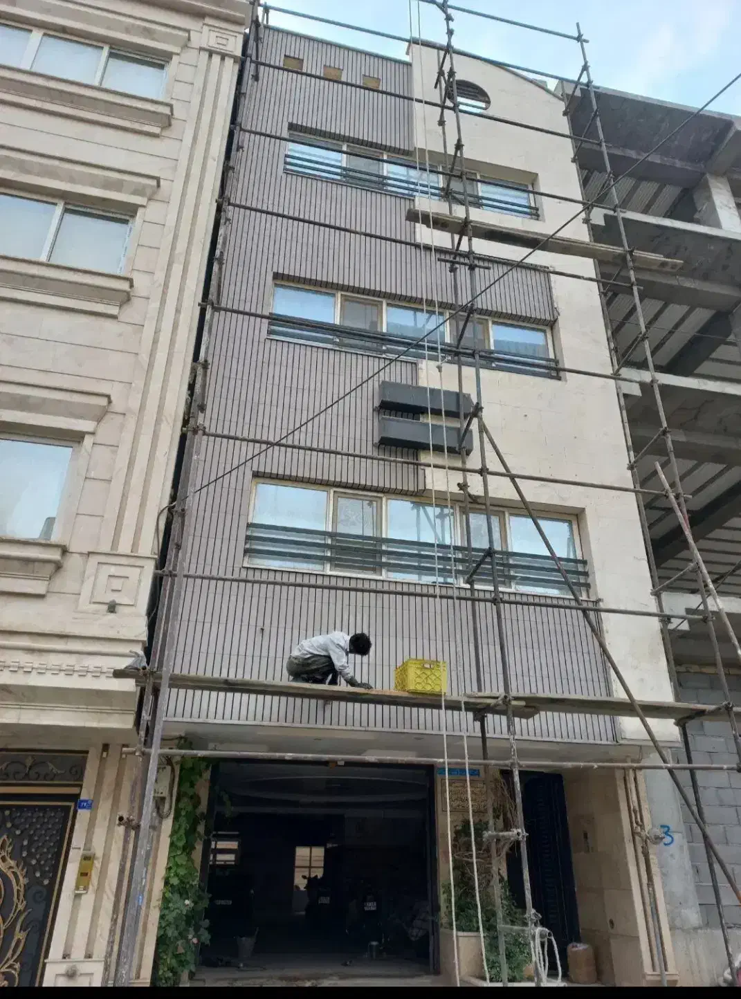 بند کشی آجرنما ،اجرای آجر لفتون،بهمن،ده سوراخ|خدمات پیشه و مهارت|بابل, |دیوار