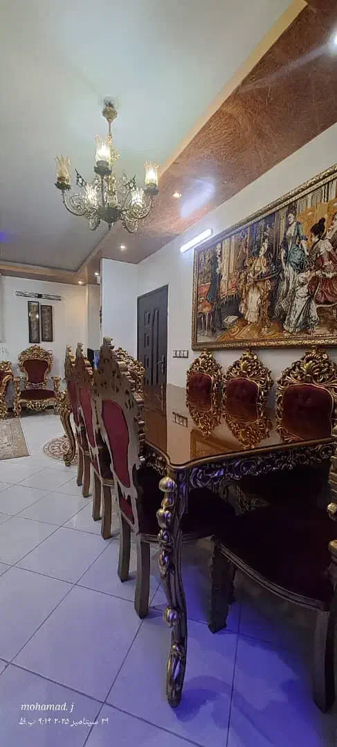 مبل ۹نفره وناهارخوری ویترین|مبلمان خانگی و میز عسلی|شاهینشهر, مخابرات (شهید بهشتی)|دیوار